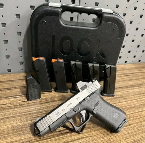 Glock 48 MOS 9mm w/ 4 Shield 15rd Mags Holosun 507K Ameriglo