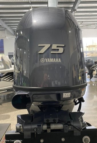 Slightly used Yamaha 75HP 4 Stroke Outboard Motor Engine