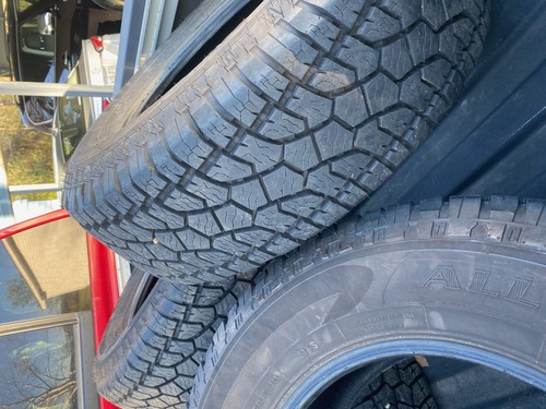 Set Of Four Corsa All Terrian Truck Tires