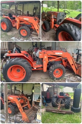 Kubota Tractor  L3300 with Frontend Loader and implements 
